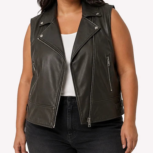 Lederwesten Damen Second Hand