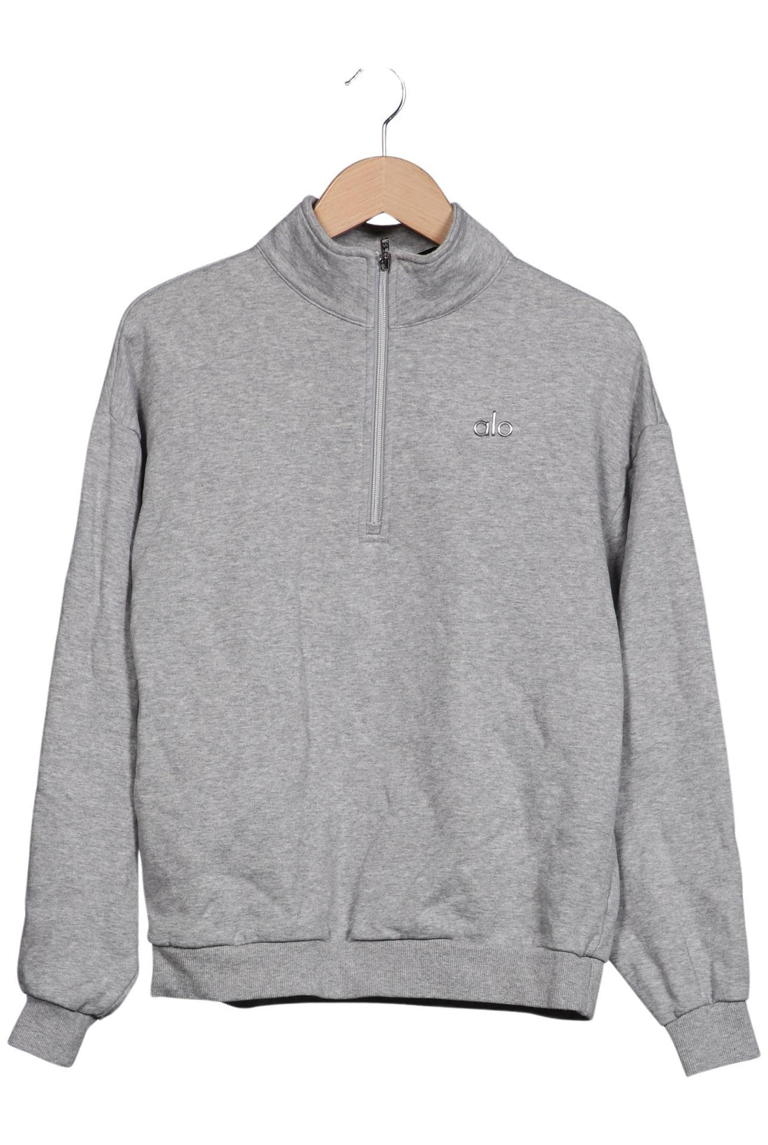Alo yoga Grau Sweatshirt Damen S Second Hand | momox fashion