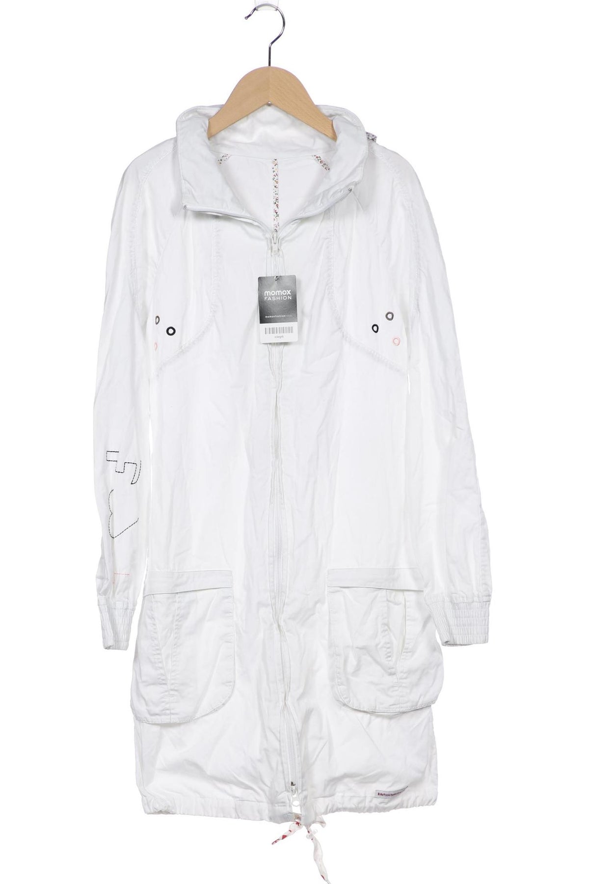 Blutsgeschwister Weiß Mantel Damen XS Second Hand | momox fashion