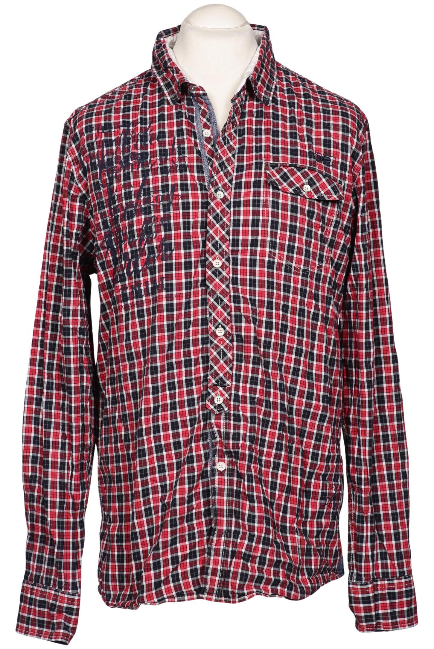 Camp David Marineblau Hemd Herren XL Second Hand