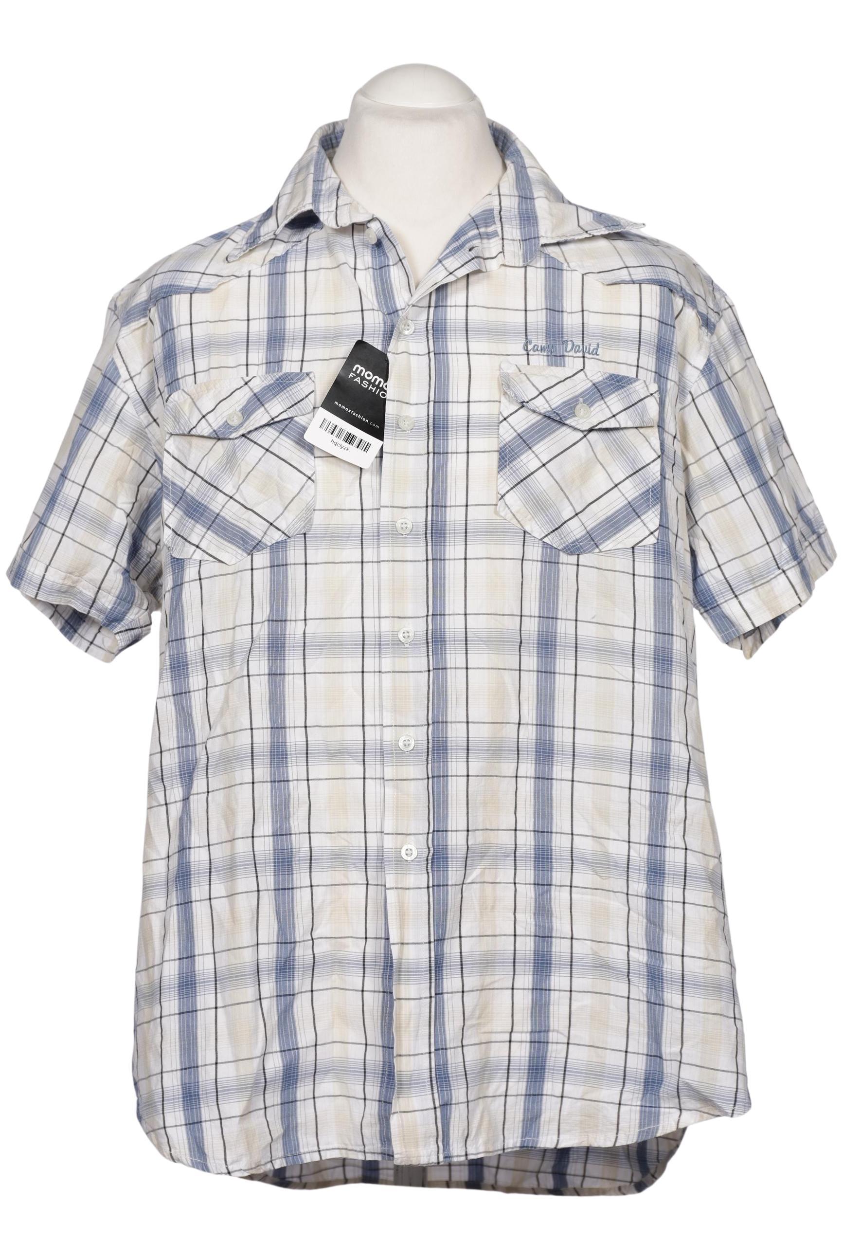 Camp David Mehrfarbig Hemd Herren XL Second Hand