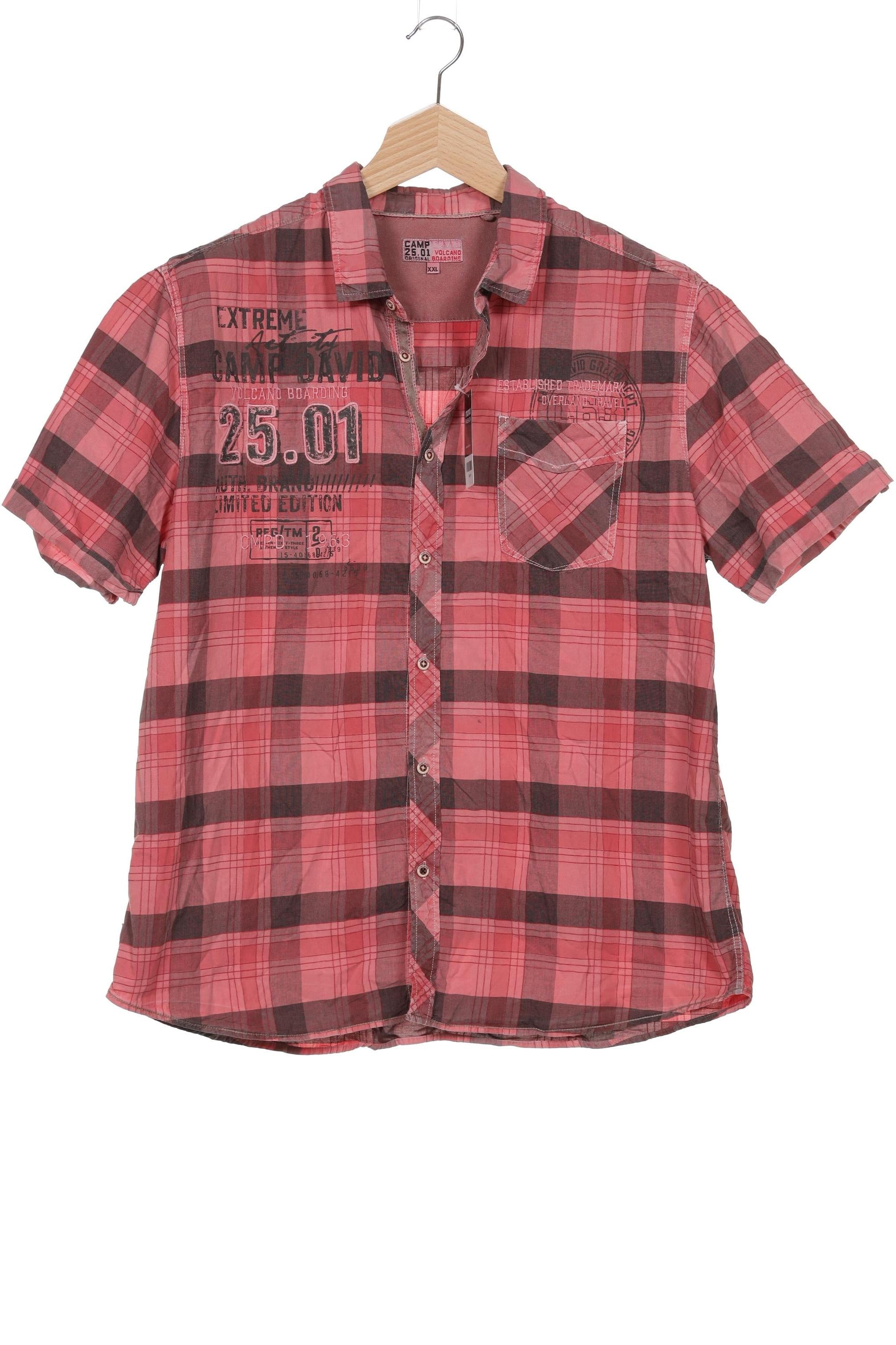 Camp David Rot Hemd Herren XXL Second Hand | momox fashion