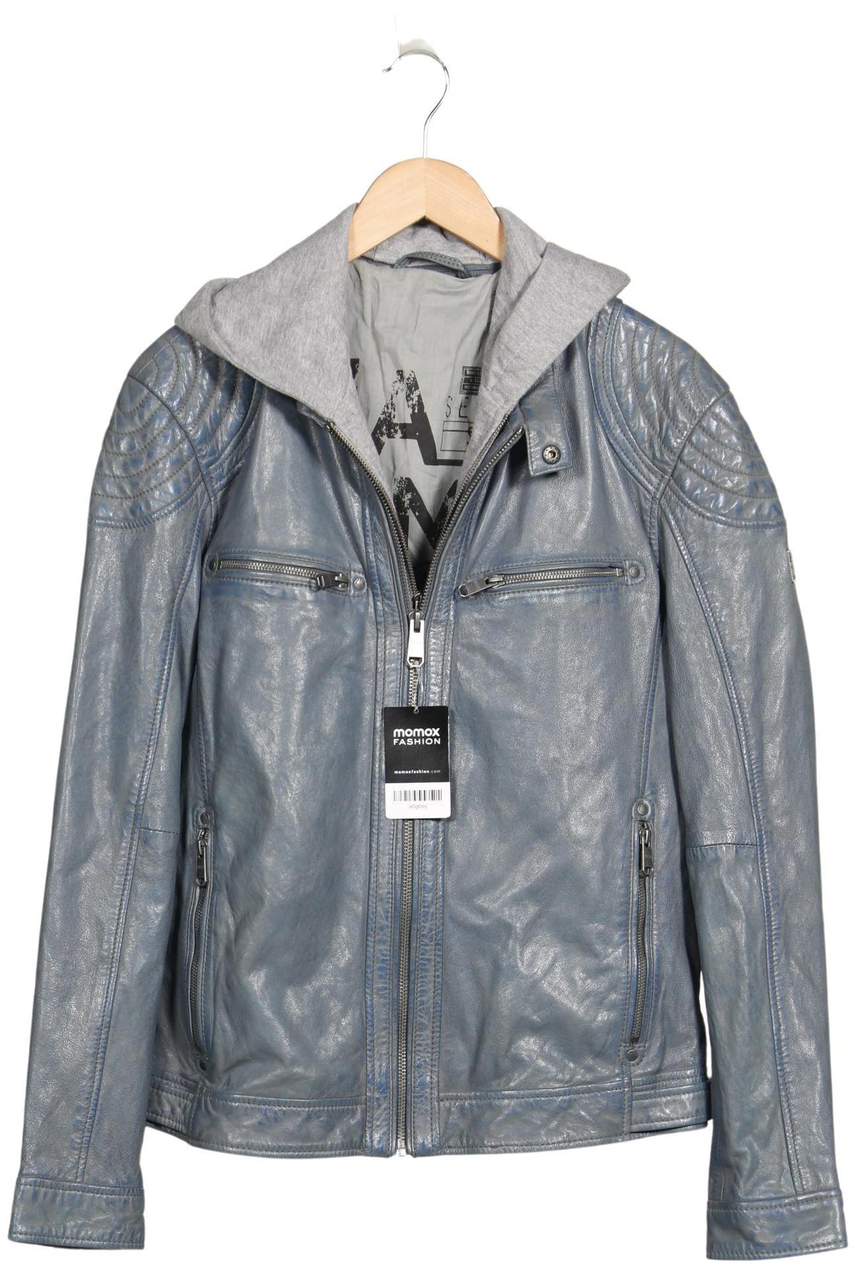 jacke camp david Blau Herren M Second Hand Effect Type-Vocals 2 x Lenkerenden Lenkerstopfen Mode:Electric