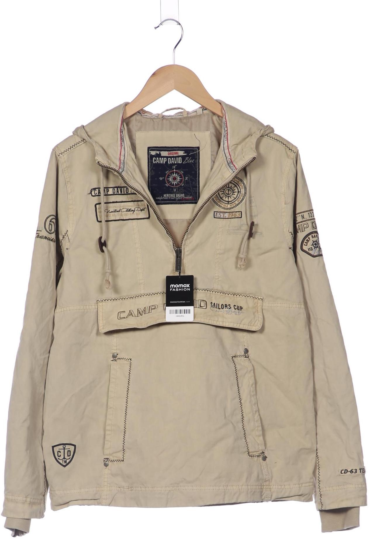 winterjacke herren camp david Camp David Cremeweiß Jacke Herren S Second Hand