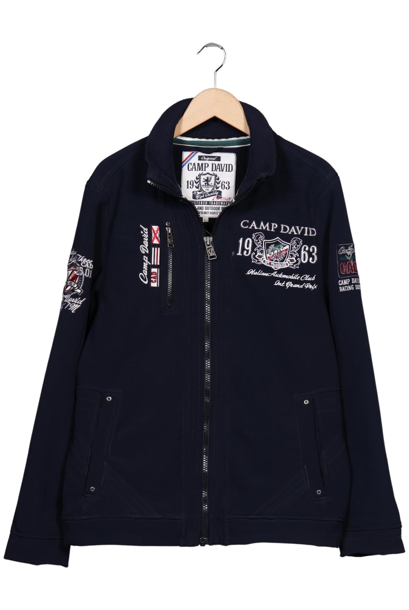 Camp David Marineblau Jacke Herren L Second Hand