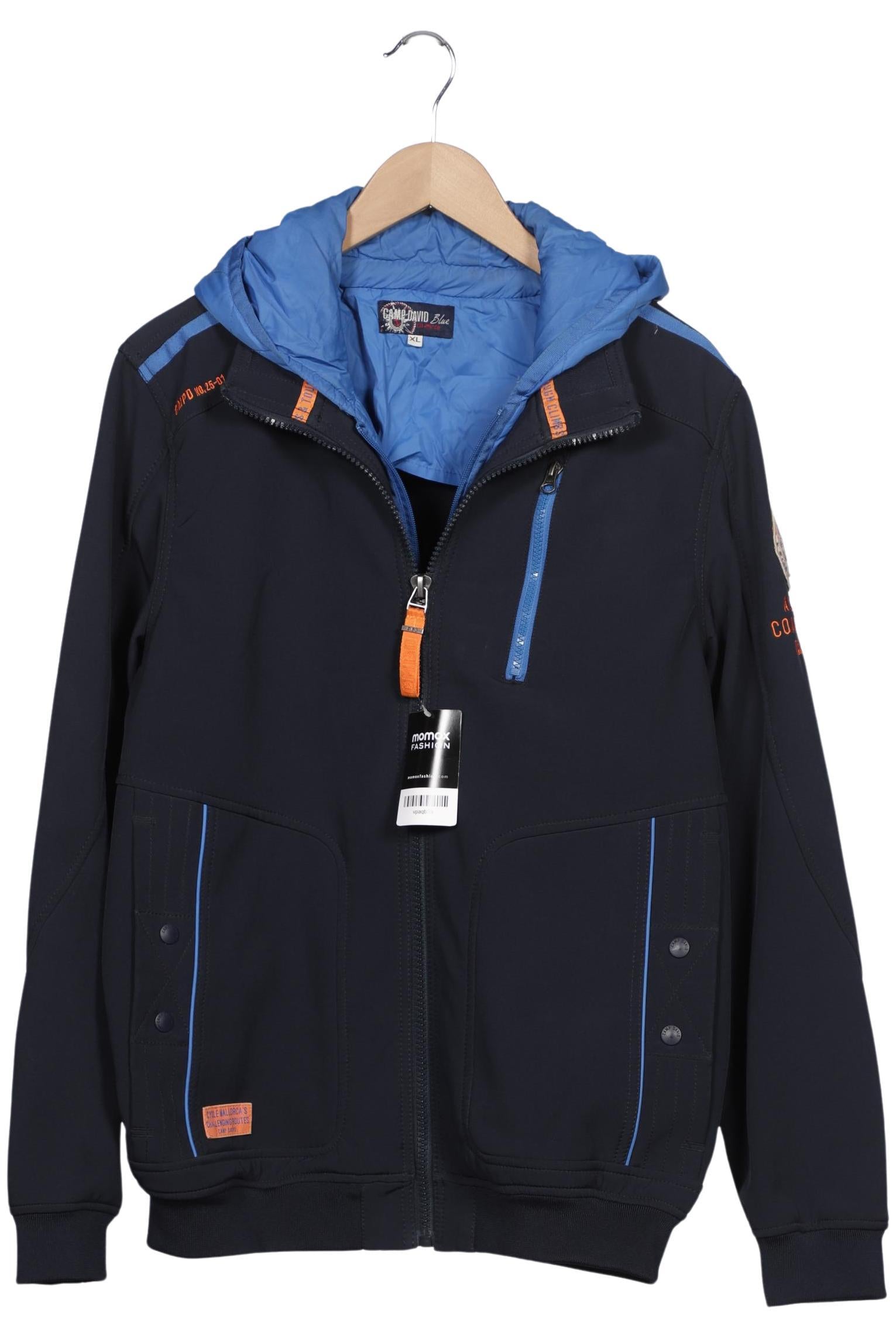 Camp David Marineblau Jacke Herren XL Second Hand