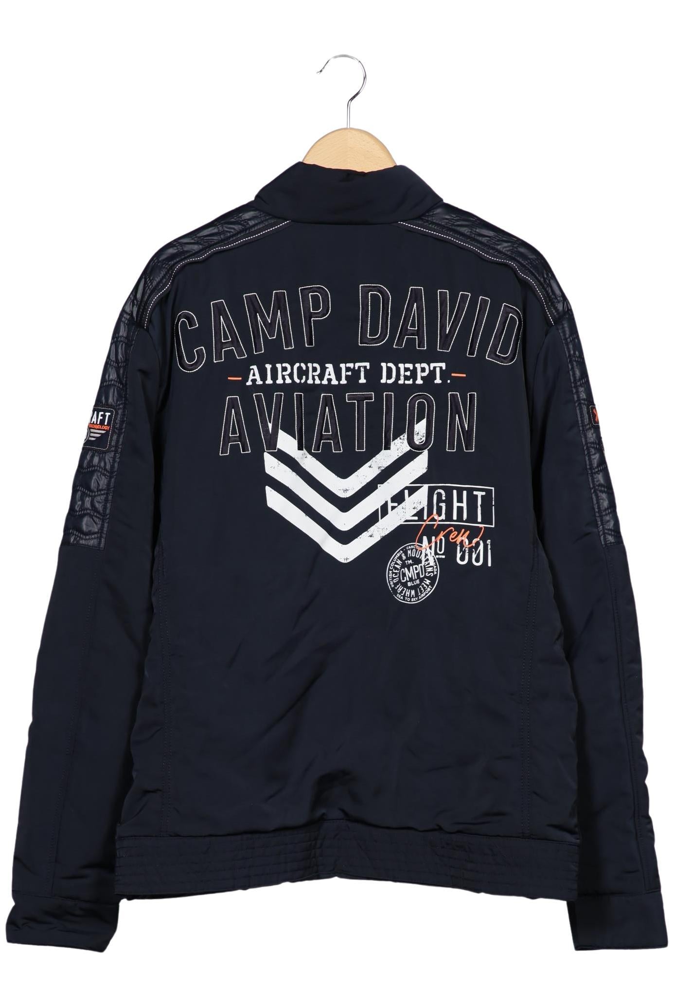Camp David Marineblau Jacke Herren XL Second Hand