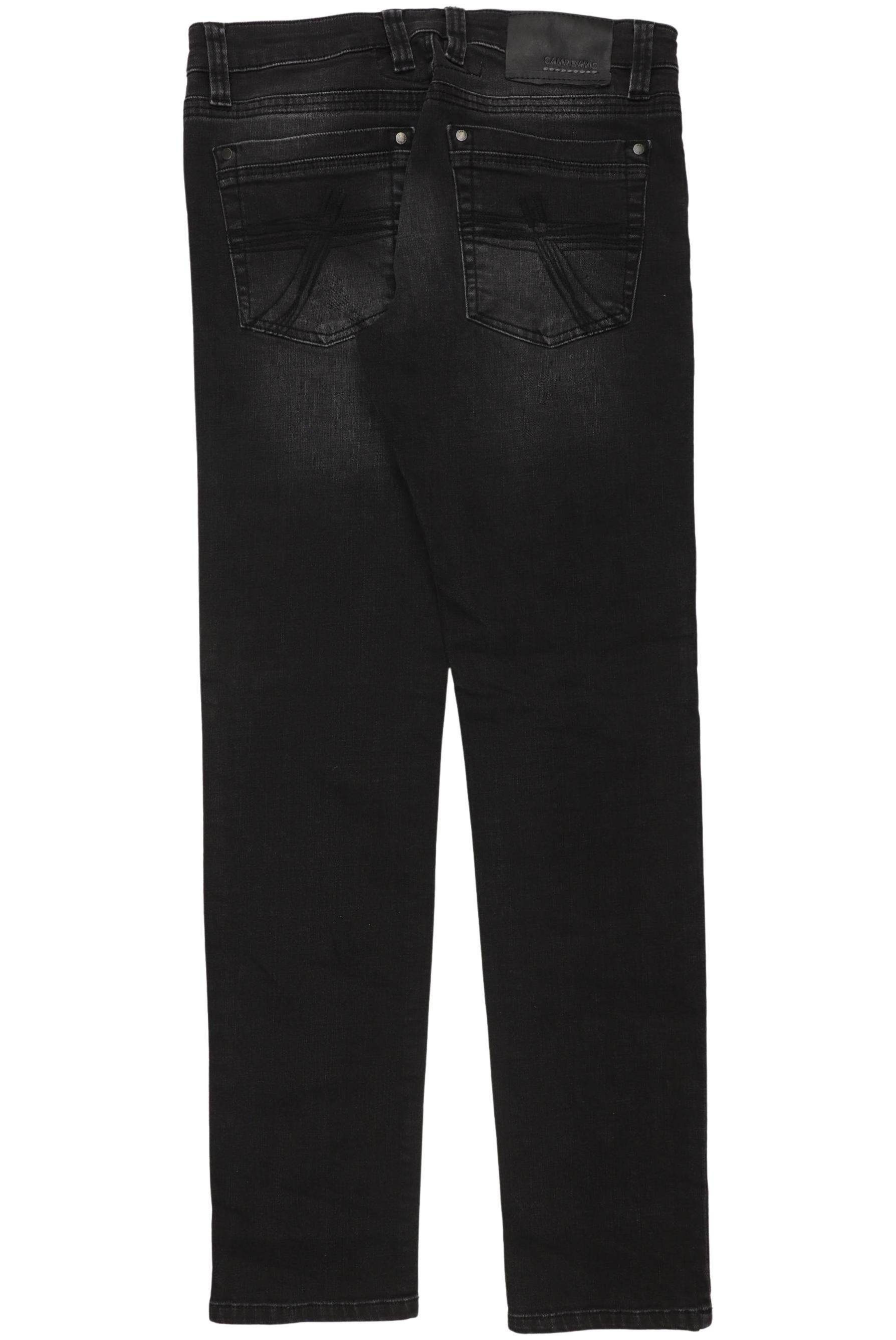 Camp David Schwarz Jeans Herren W30 Second Hand