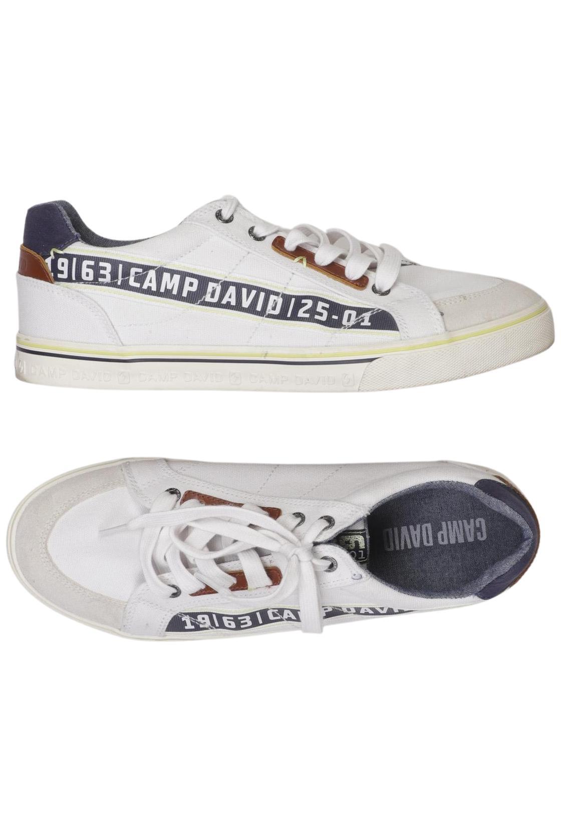 Camp David Weiß Sneakers Herren EU 43 Second Hand
