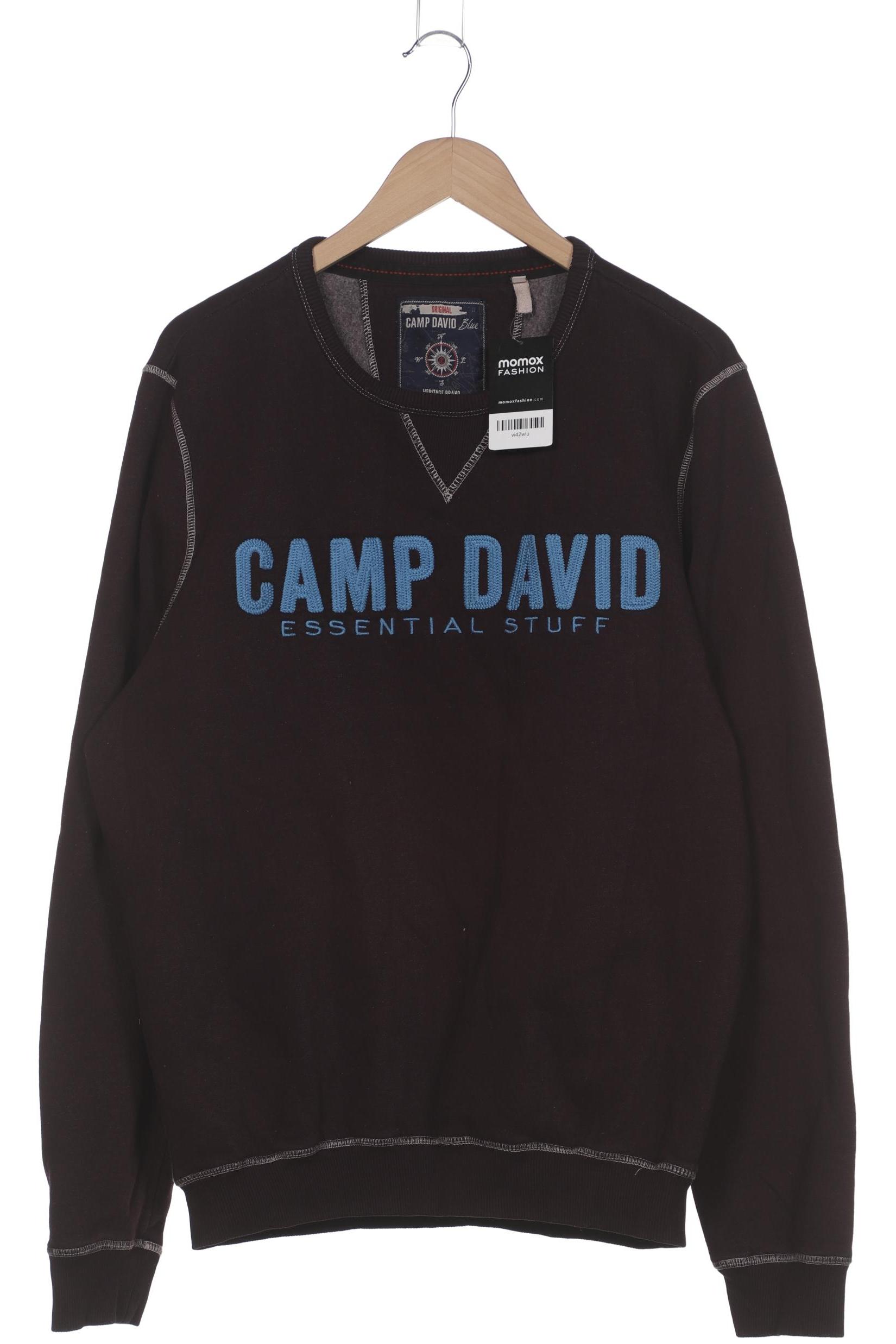camp david herren pullover Camp David Bordeaux Sweatshirt Herren S Second Hand