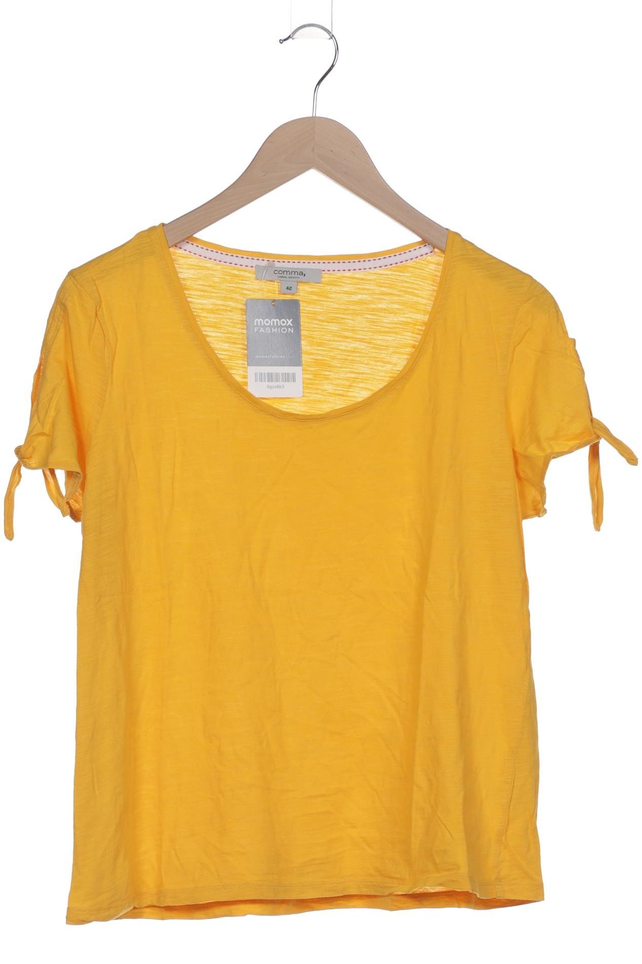 comma-damen-t-shirt-gelb-33ca8982-cac1-49a4-9c9a-e97d863a2ee6-image-0