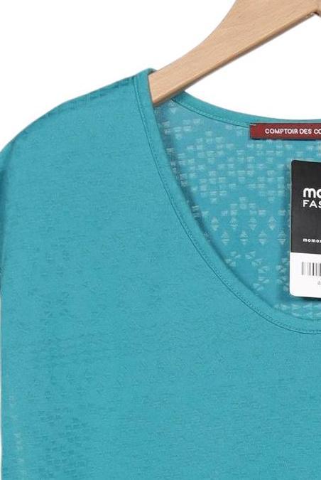 comptoir-des-cotonniers-damen-t-shirt-turkis-12b94966-ab8e-46ae-b317-42db16754fcd-image-2