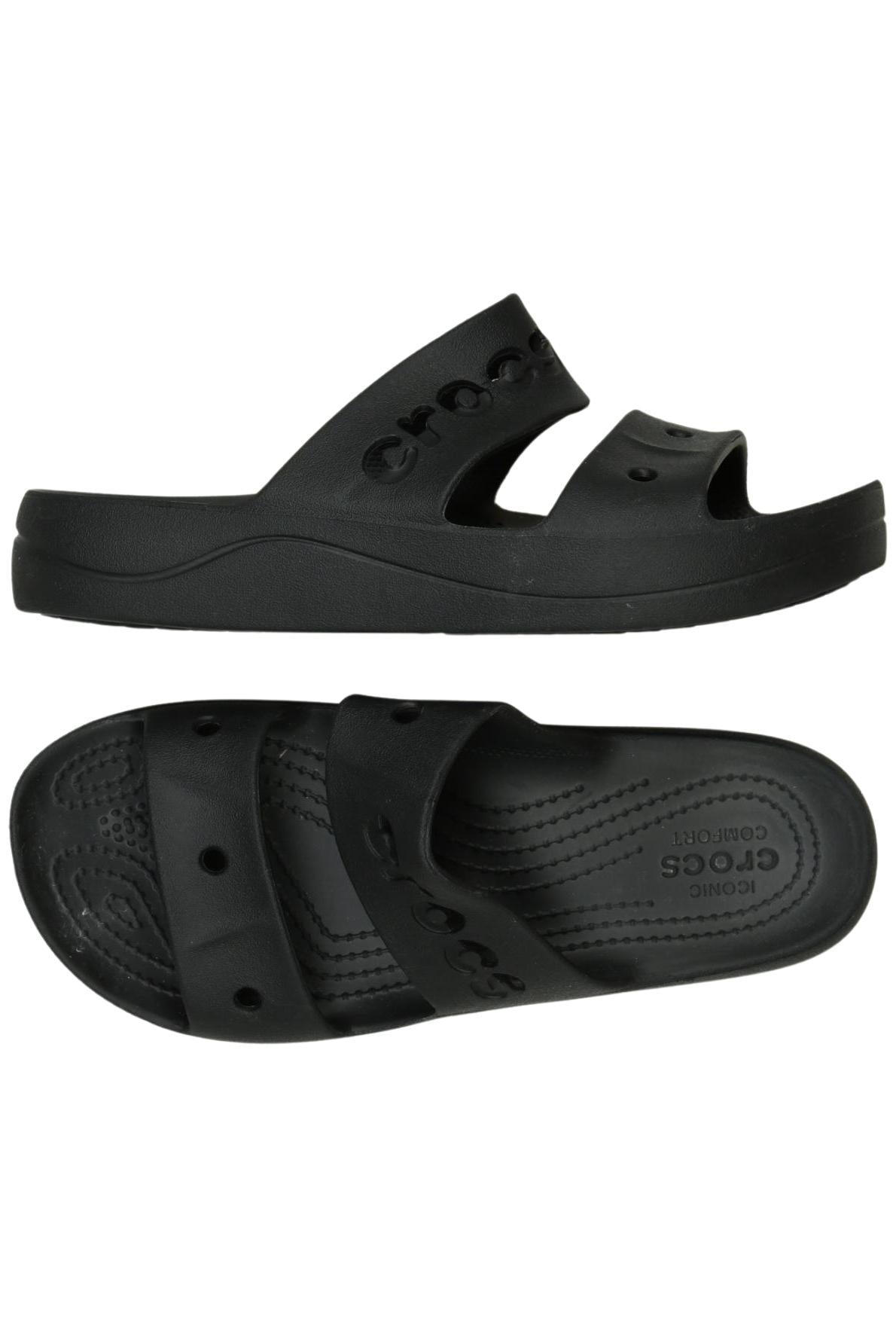 crocs sandalen damen schwarz