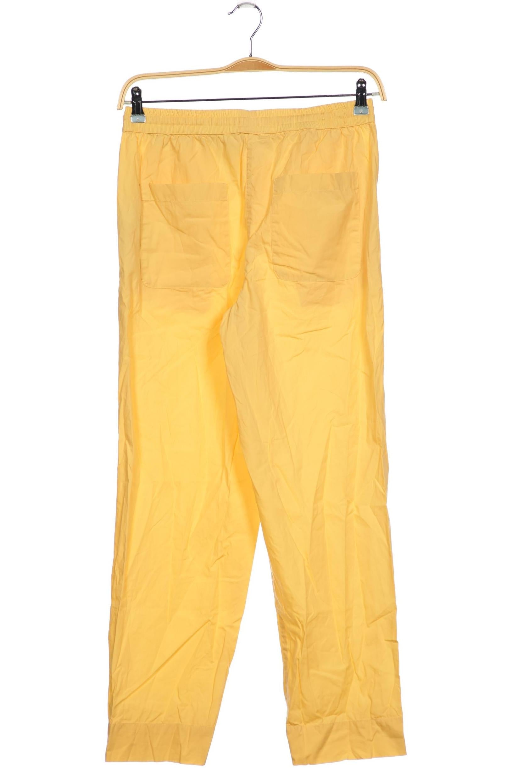 knowledge-cotton-apparel-damen-stoffhose-gelb-0032eb16-1ed1-4302-915a-2cd676097ae4-image-1