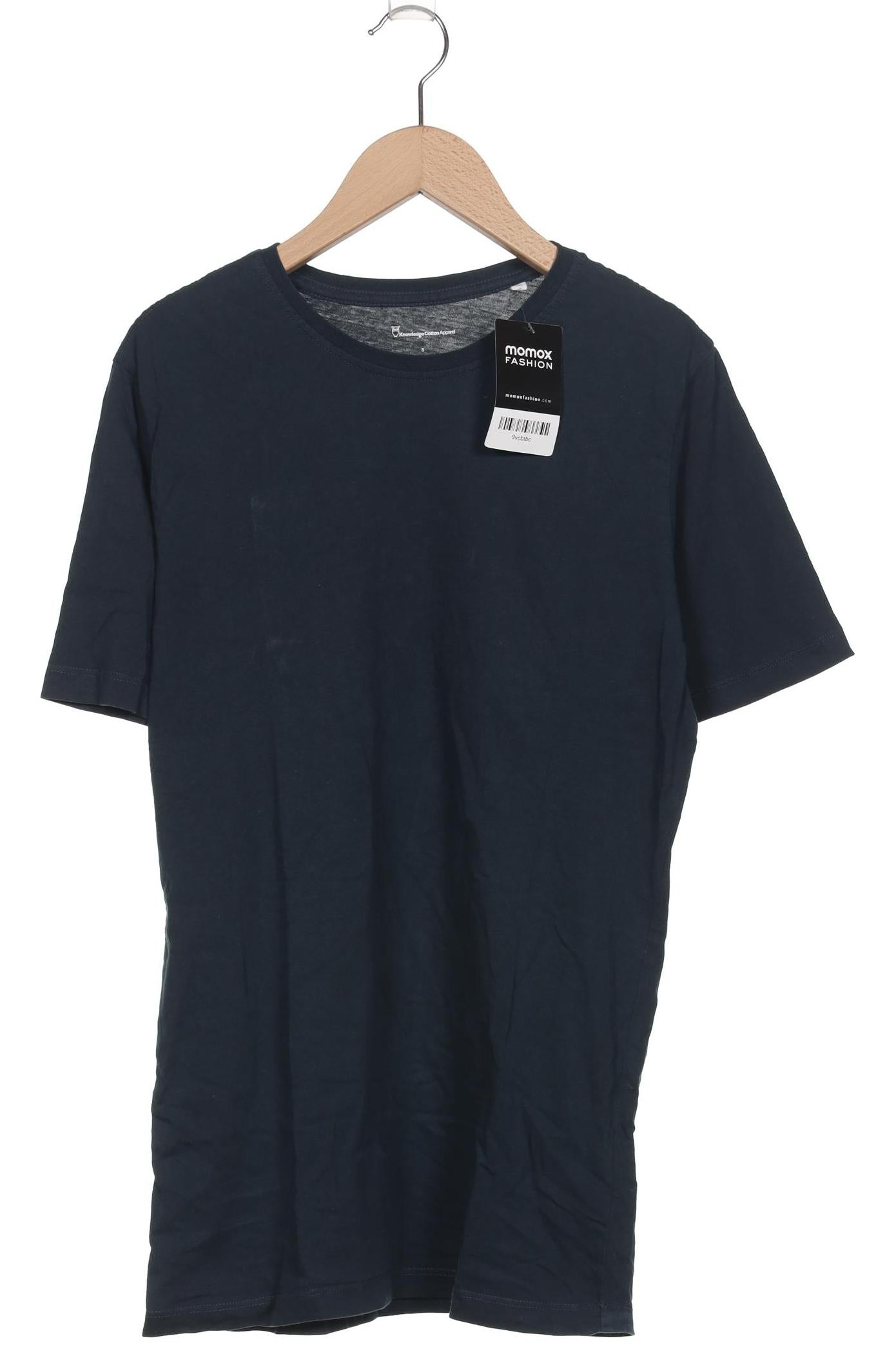knowledge-cotton-apparel-herren-t-shirt-marineblau-c5704feb-873c-4bcc-80c1-a8fa9d2dfa81-image-0