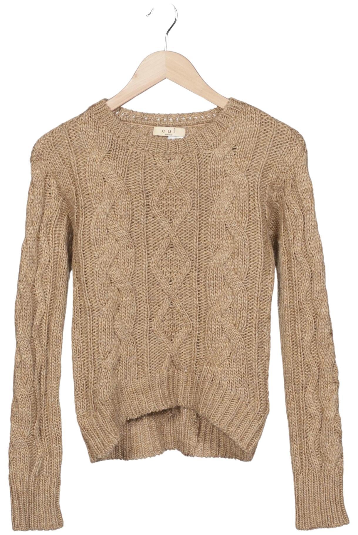 oui-damen-pullover-beige-09d760dd-e7cd-423e-a76e-0d159aa0ddfa-image-0